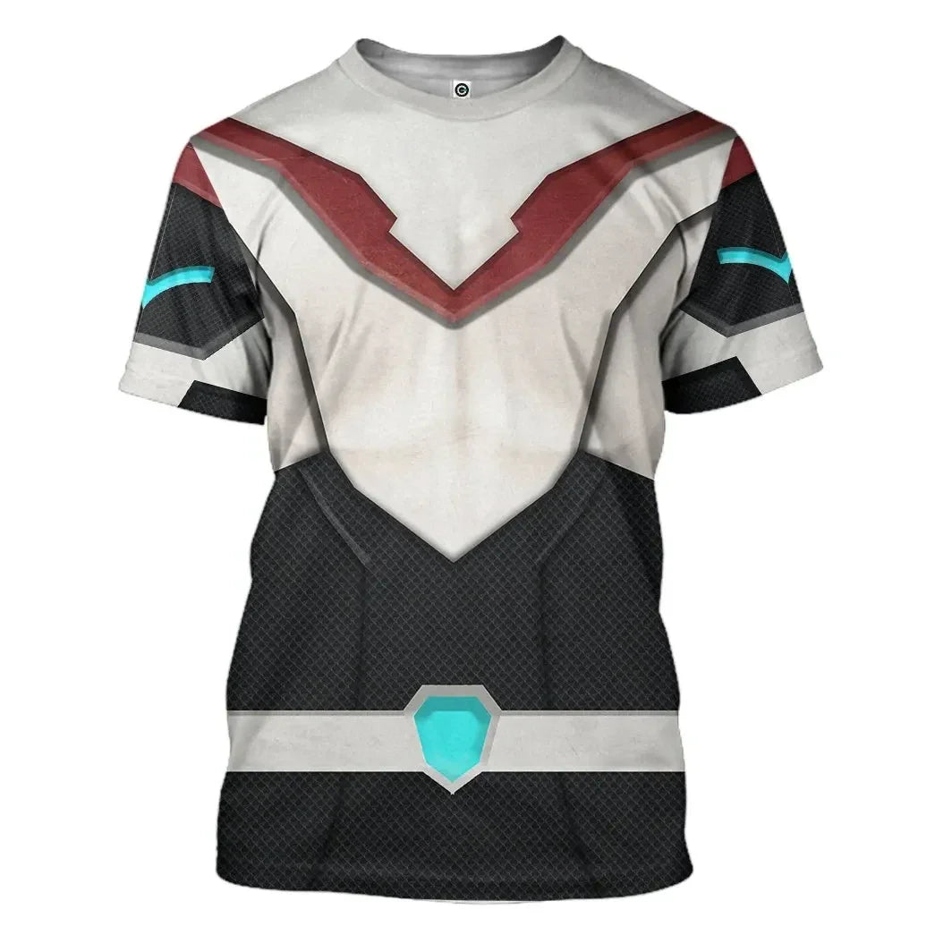 Voltron Legendary Defender Keith Kogane Armor Cosplay Costume Tshirt Hoodie QT210471Hc