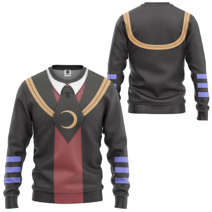 Koro Sensei Assassination Classroom - Cosplay Costume Hoodie QT312035