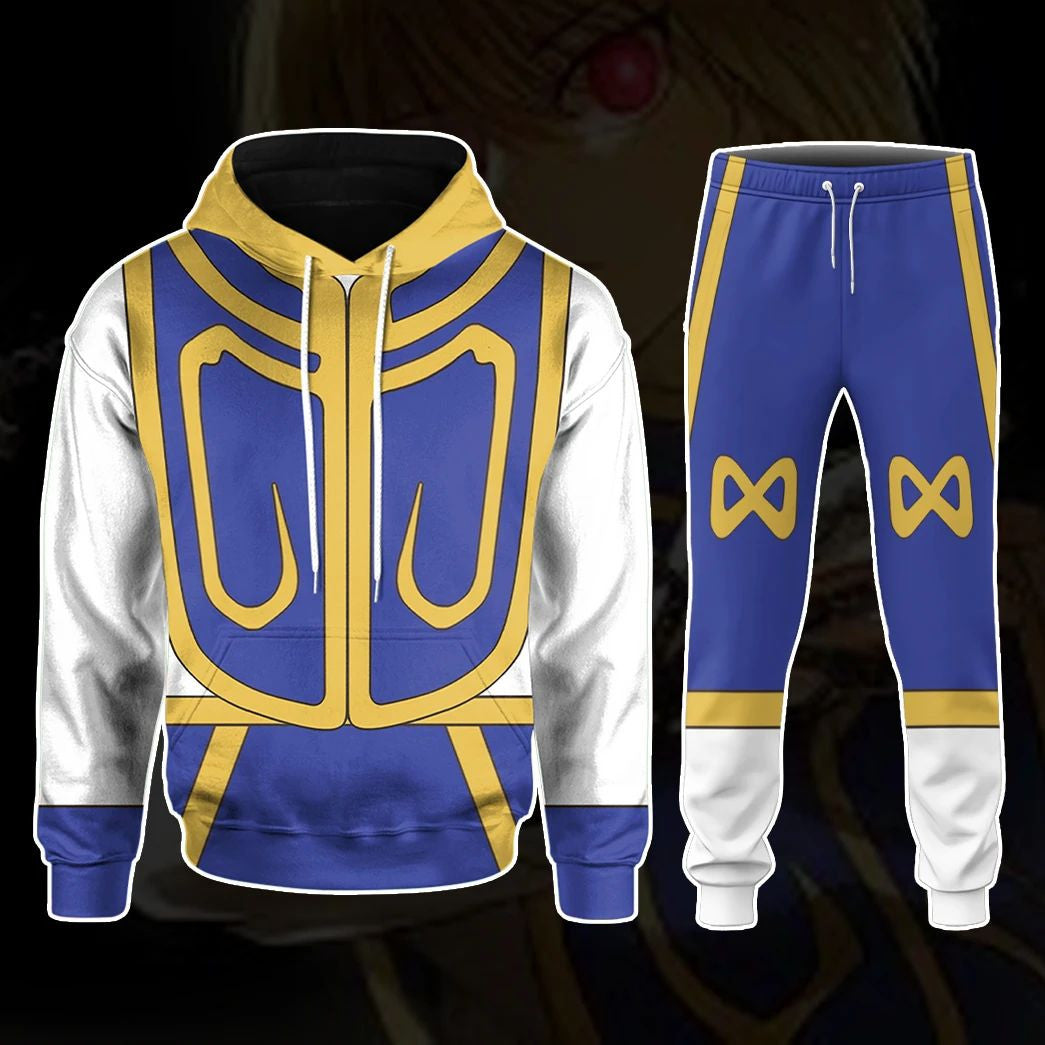 Anime Hunter X Hunter Kurapika Custom Cosplay Costume Hoodie QT308938