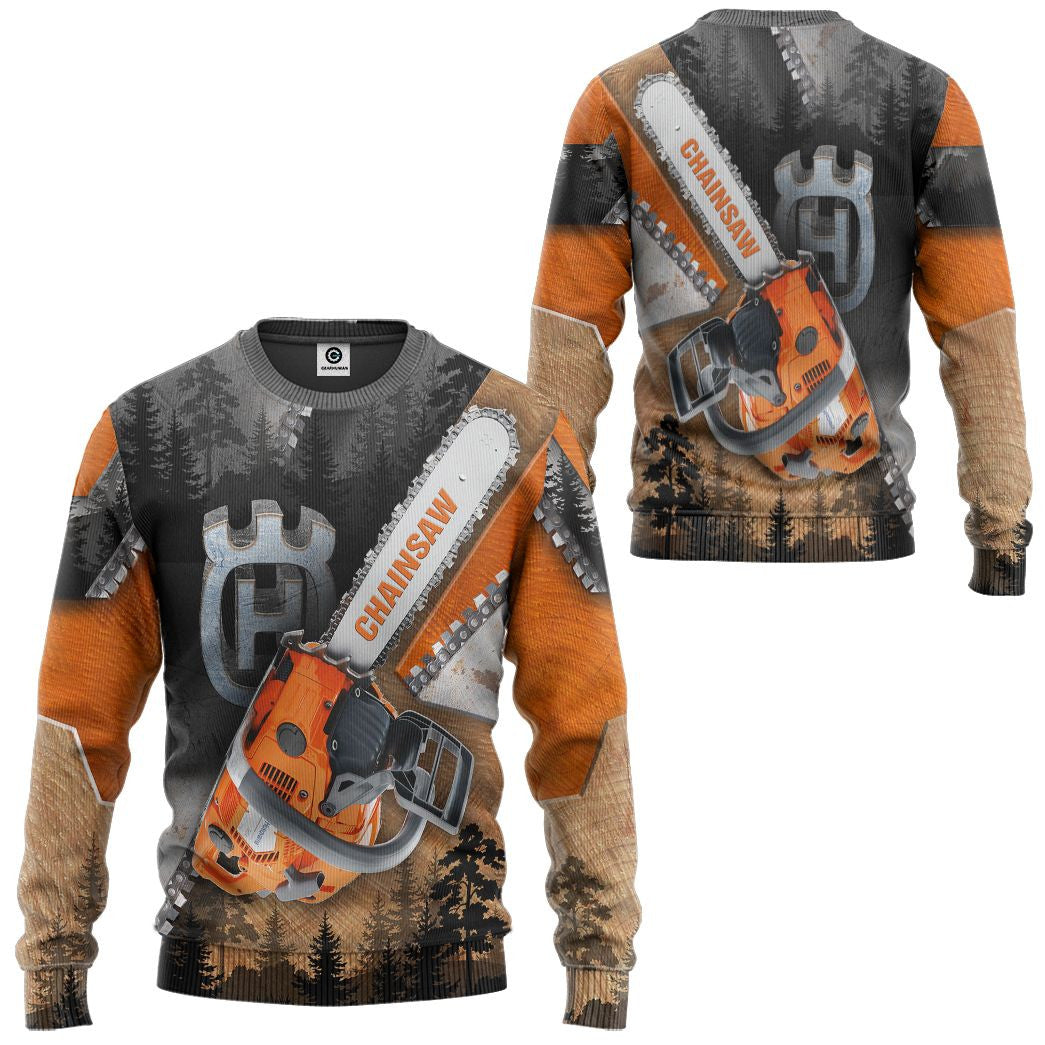 Chainsaw Custom Hoodie QT212405Tf