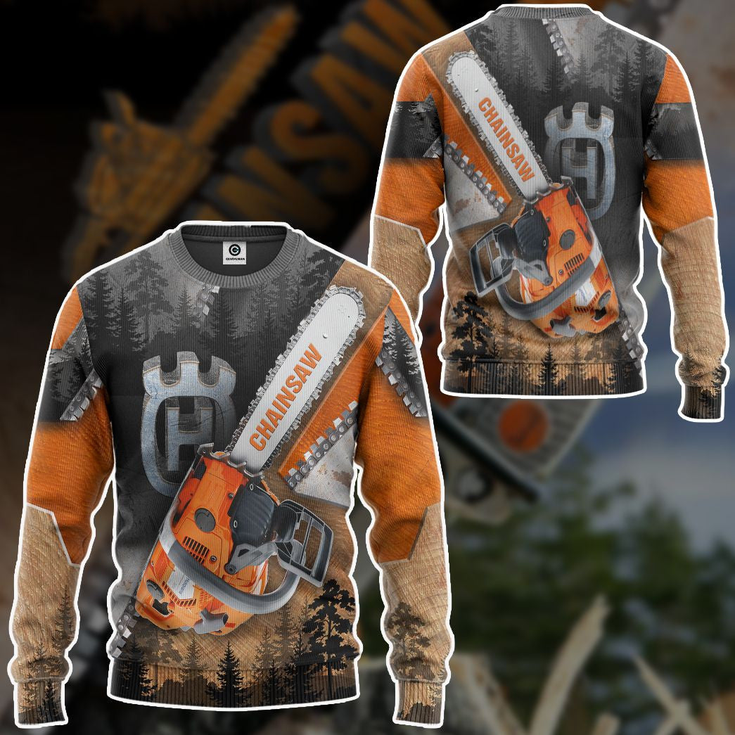 Chainsaw Custom Hoodie QT212405Tf