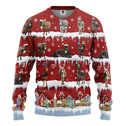 Donkey Christmas - Custom Hoodie QT211207