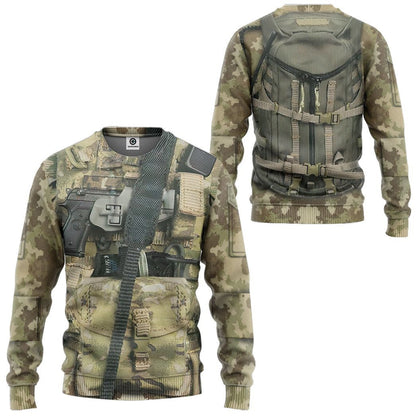 US Navy SEAL UNIFORM Custom Cosplay Costume Hoodie QT206321Hg