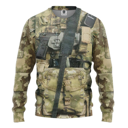 US Navy SEAL UNIFORM Custom Cosplay Costume Hoodie QT206321Hg