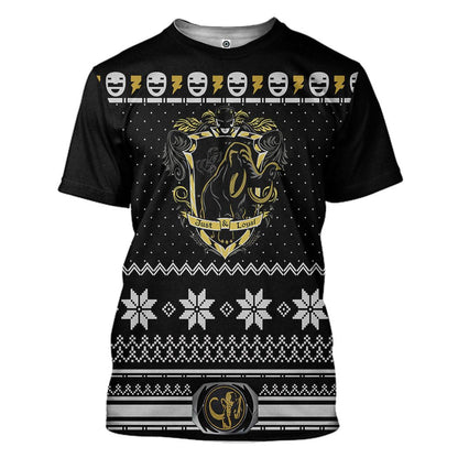  Black Power Ranger Christmas Custom Tshirt Hoodie QT212266Hc