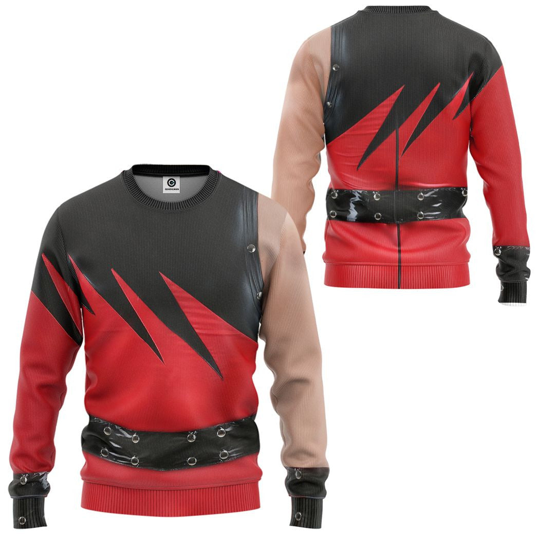 WWE Kane Custom Cosplay Costume Hoodie QT207109Tf