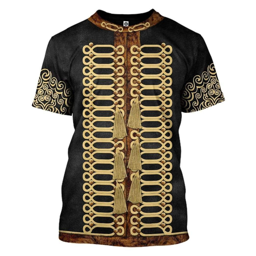 Jimi Hendrix outfit Custom Cosplay Costume Zip Hoodie Sweatshirt QT209107Hf