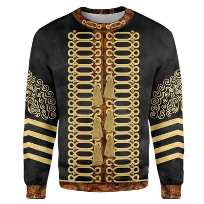 Jimi Hendrix outfit Custom Cosplay Costume Zip Hoodie Sweatshirt QT209107Hf