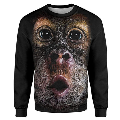 monkey Custom Cosplay Costume Zip Hoodie Sweatshirt QT209397Hc