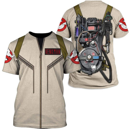 Ghostbusters venkman hero Custom Cosplay Costume Zip Hoodie Sweatshirt QT208553Hc