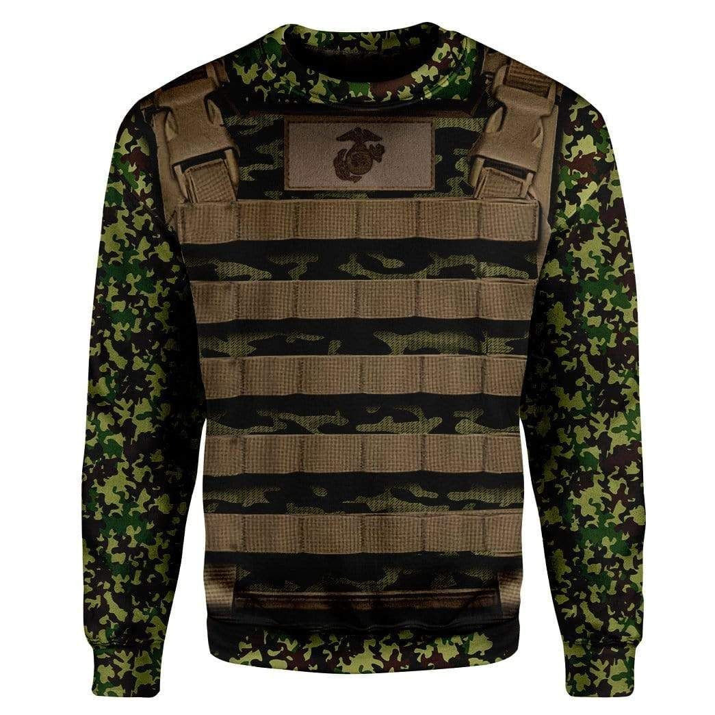 Military uniform Custom Cosplay Costume Zip Hoodie Sweatshirt QT210460Hf