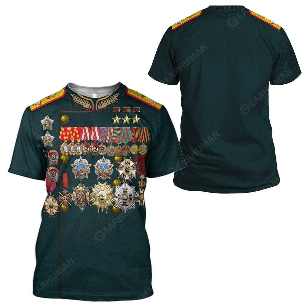 Georgy Zhukov Custom Cosplay Costume Hoodie QT207009Hf Zip Hoodie Sweatshirt