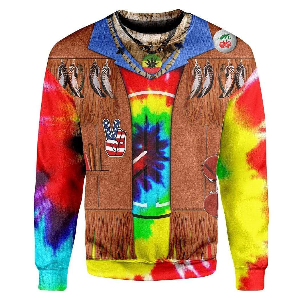 Hippie Custom Cosplay Costume Hoodie Sweatshirt QT208555Tf