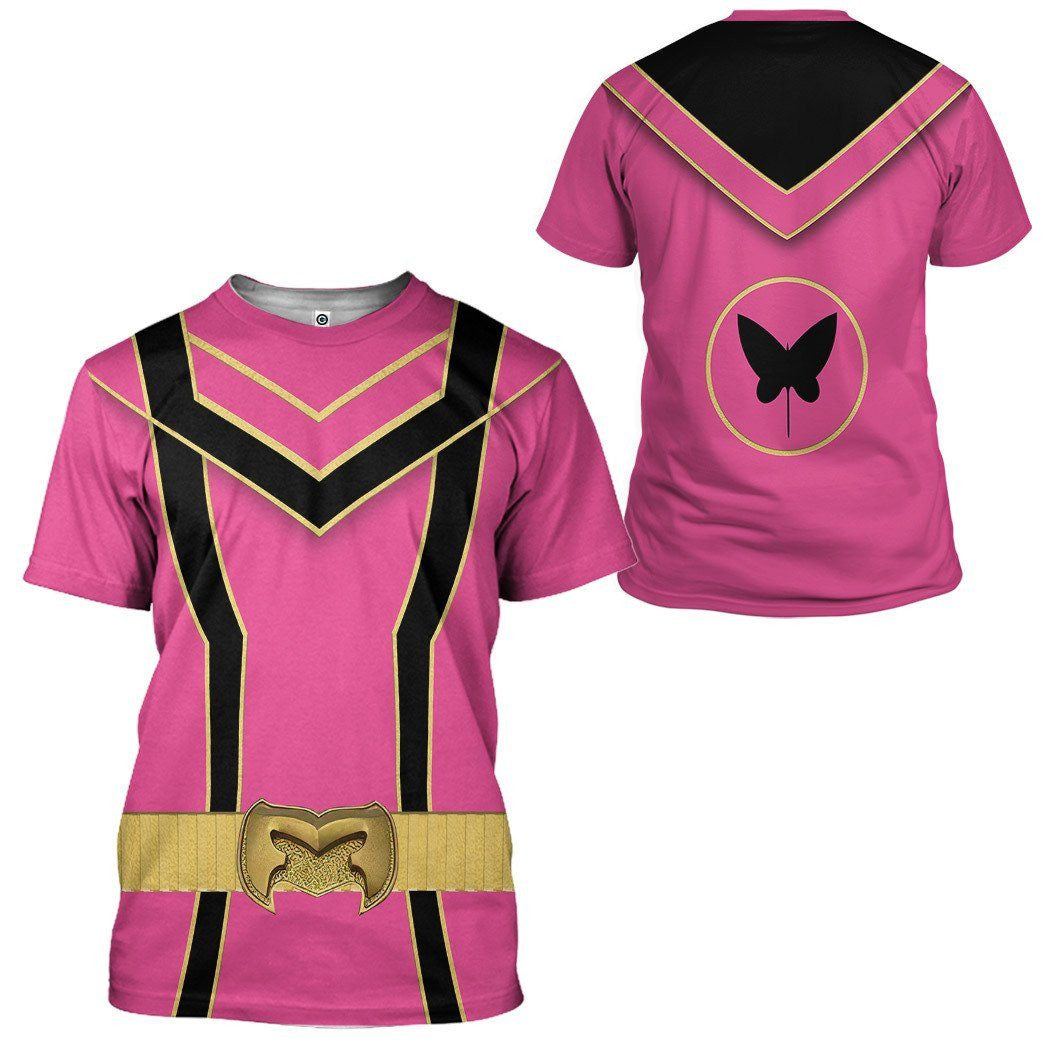 Pink Power Rangers Mystic Force Cosplay Costume - Hoodie