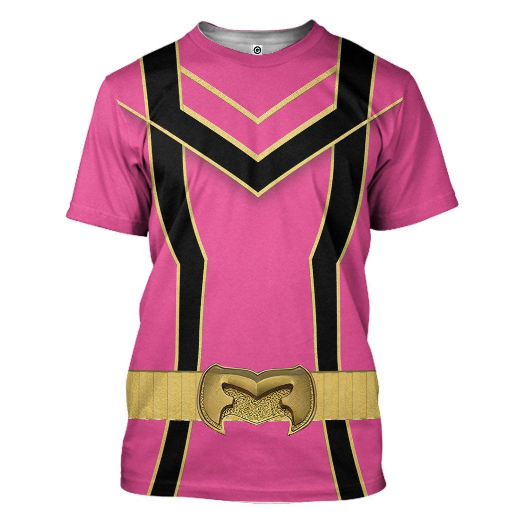 Pink Power Rangers Mystic Force Cosplay Costume - Hoodie