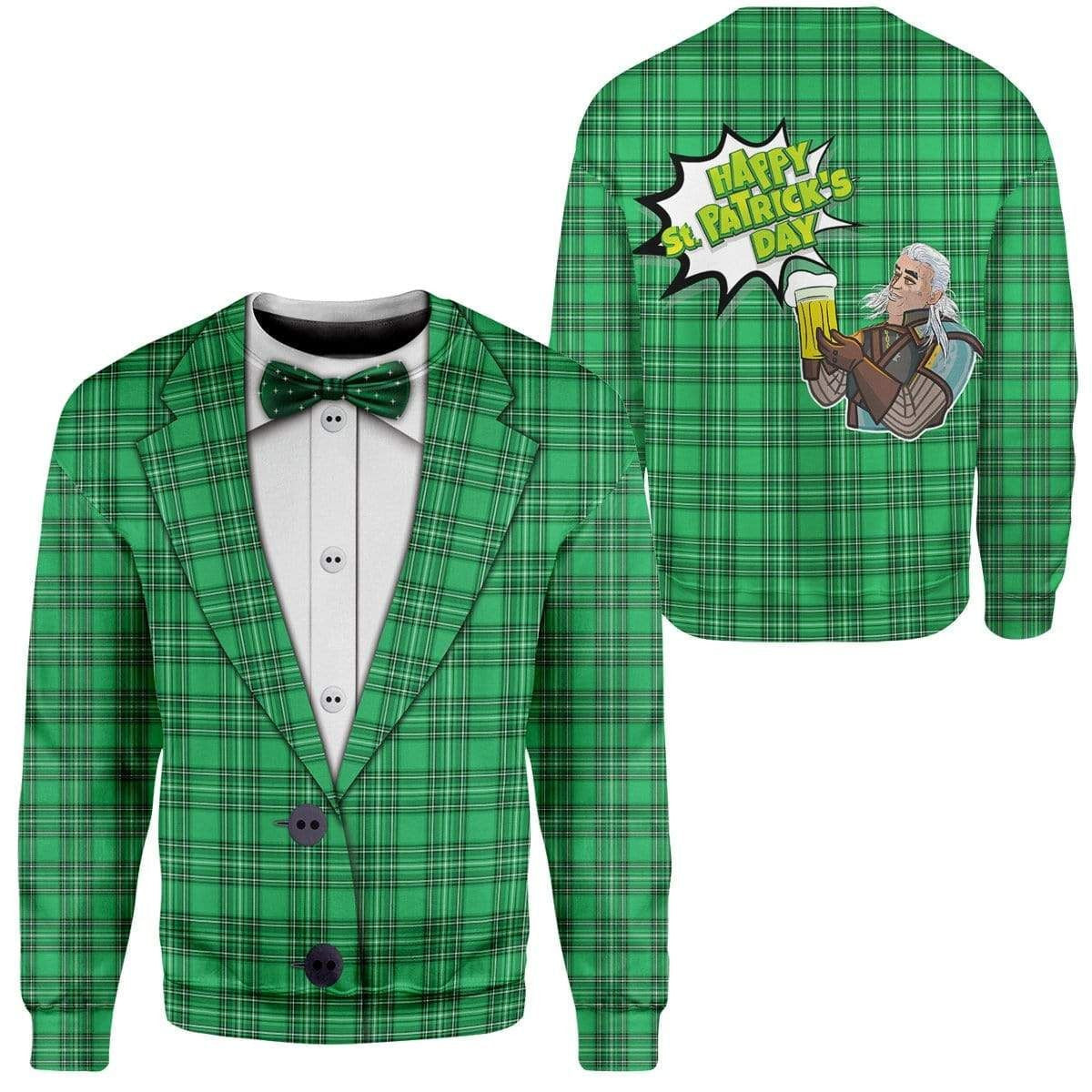Irish St Patrick's Day Vest Cosplay Costume - Hoodie