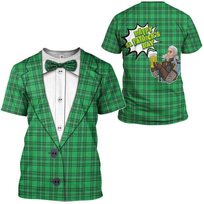 Irish St Patrick's Day Vest Cosplay Costume - Hoodie