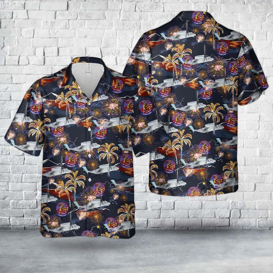 US Marine Corps VMM-268 MV-22B Osprey, 4th Of July Hawaiian Shirt