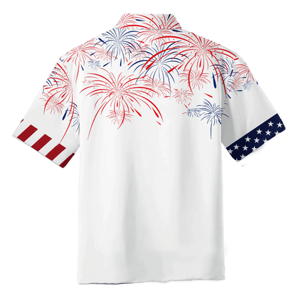 Corgi Hawaiian Shirt Full Print Independence Day, Funny Dog America On Hawaii Aloha Shirts For Dog Lovers