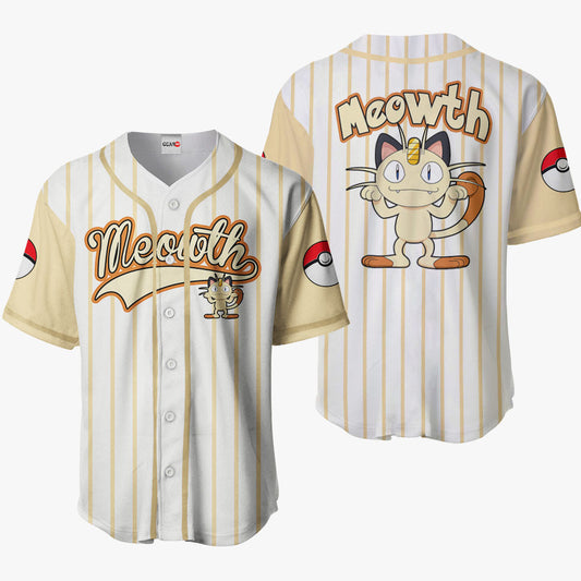 Meowth Baseball Jersey