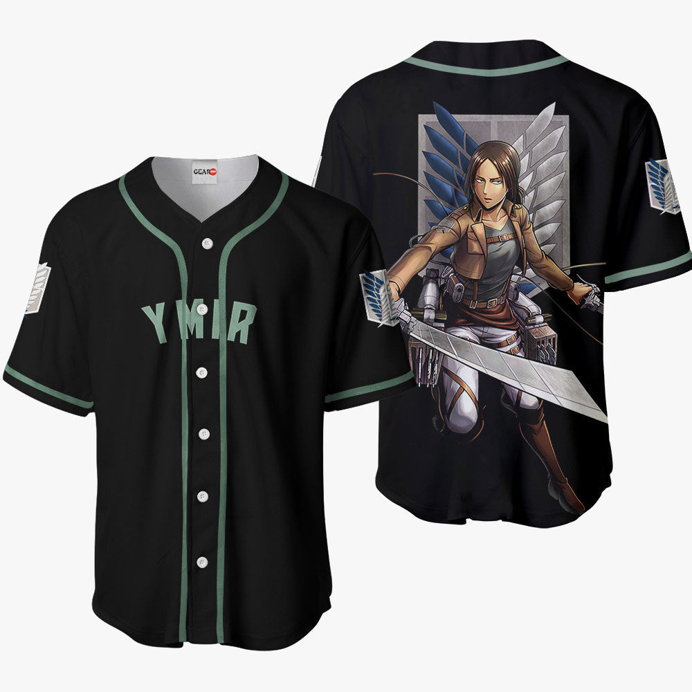 Ymir Baseball Jersey Final Anime