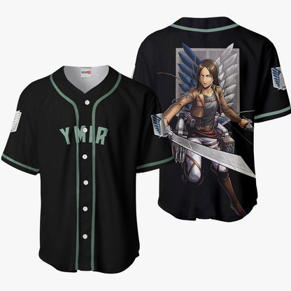 Ymir Baseball Jersey Final Anime