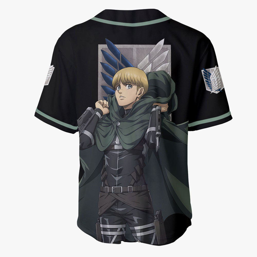 Armin Arlert Baseball Jersey Final Anime