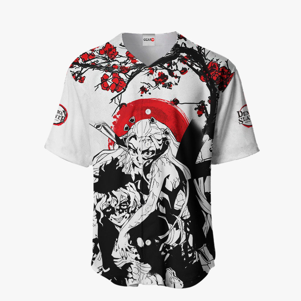 Gyutaro and Daki Baseball Jersey - Japan Style