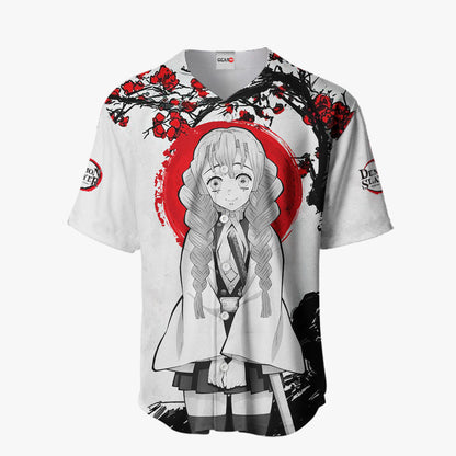 Mitsuri Kanroji Baseball Jersey - Japan Style