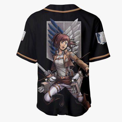 Sasha Blouse Baseball Jersey