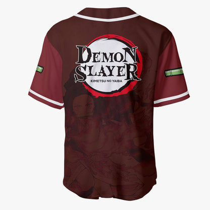 Nezuko Blood Demon Art Baseball Jersey