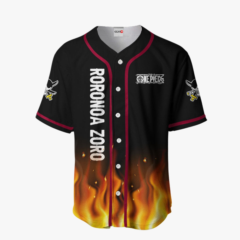 Roronoa Zoro Baseball Jersey OP Anime