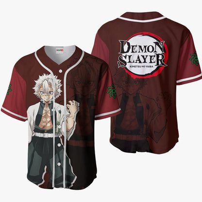 Sanemi Shinazugawa Baseball Jersey