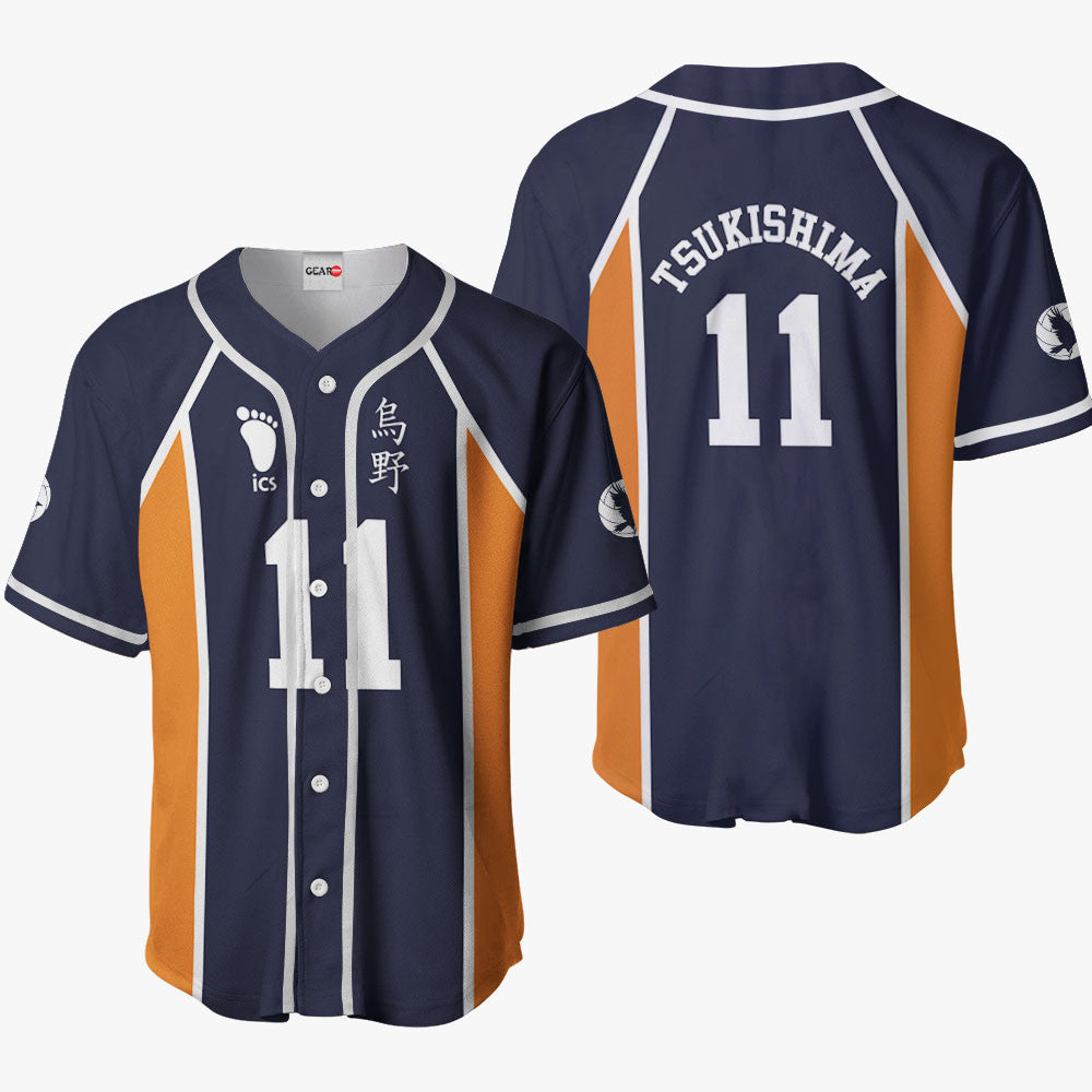 Kei Tsukishima Baseball Jersey