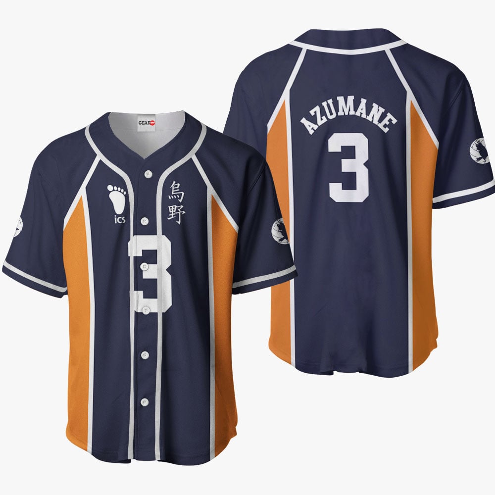 Asahi Azumane Baseball Jersey