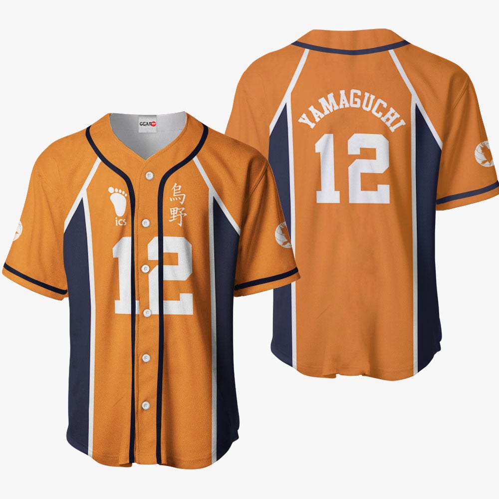 Tadashi Yamaguchi Baseball Jersey