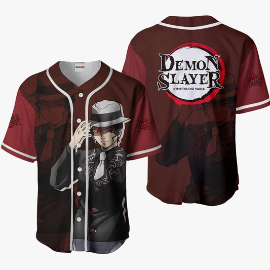 Muzan Kibutsuji Baseball Jersey