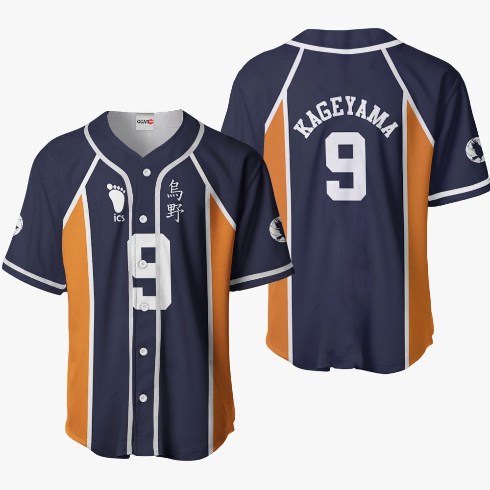 Tobio Kageyama Baseball Jersey