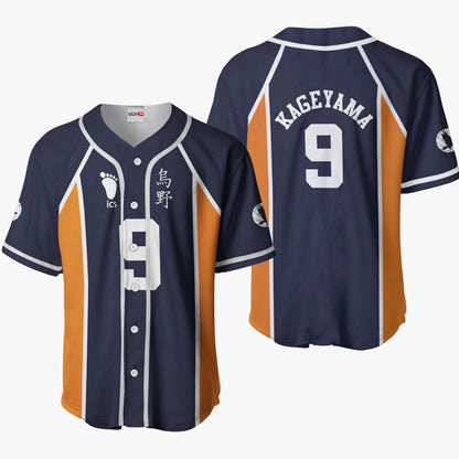 Tobio Kageyama Baseball Jersey