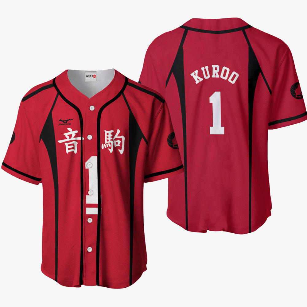 Tetsurou Kuroo Baseball Jersey