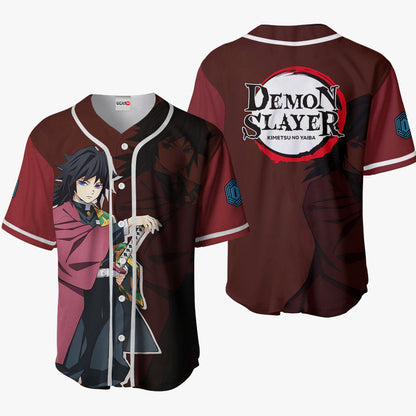 Giyu Tomioka Baseball Jersey