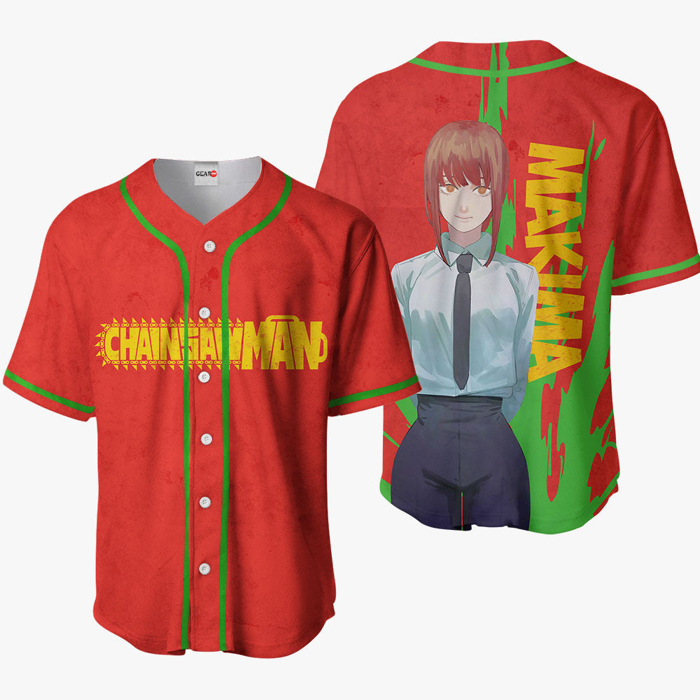 Makima Baseball Jersey