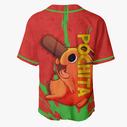 Pochita Baseball Jersey
