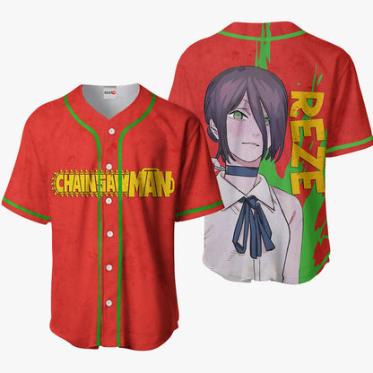 Reze Baseball Jersey
