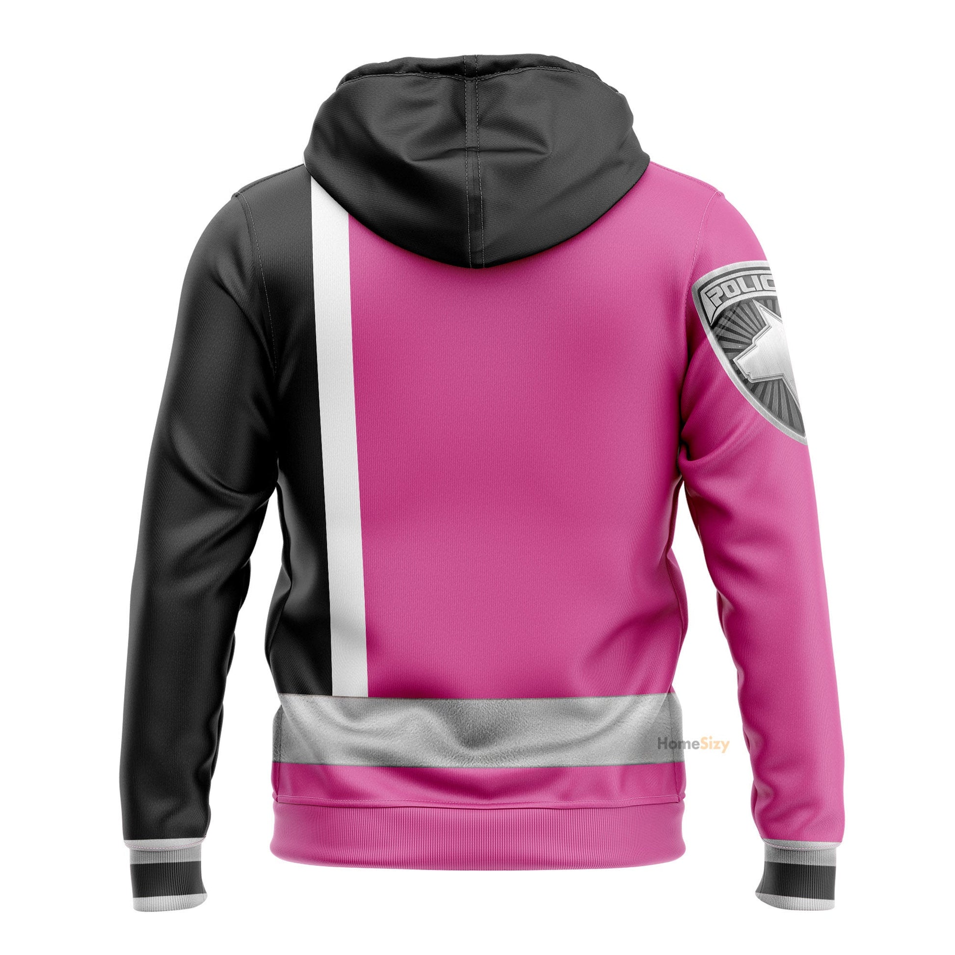 Pink Power Rangers S.P.D. Custom Cosplay Costume Hoodie
