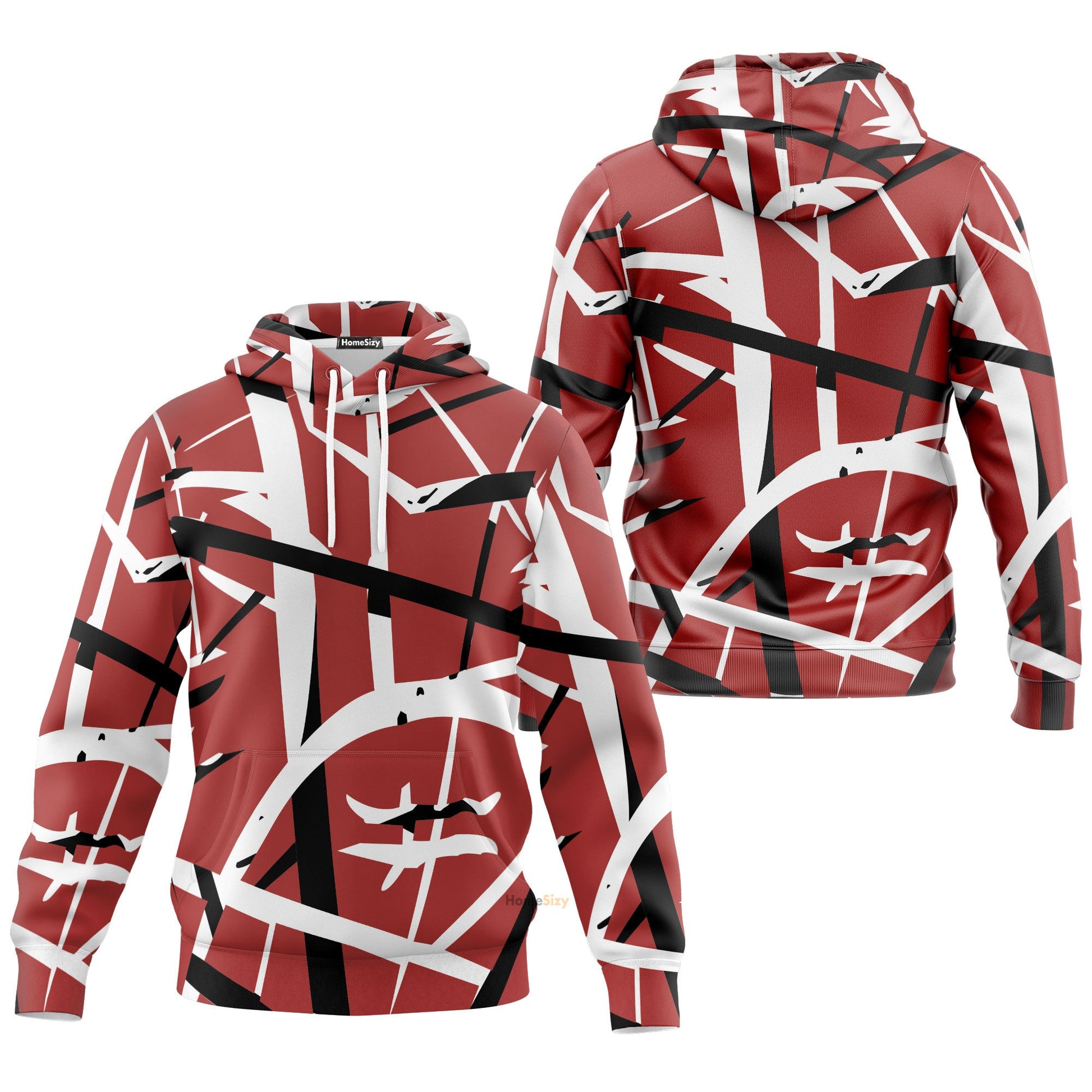 Red Frankenstrat Strings Cosplay Hoodie QT210193Hf