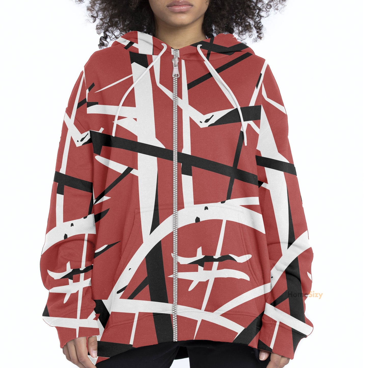 Red Frankenstrat Strings Cosplay Hoodie QT210193Hf