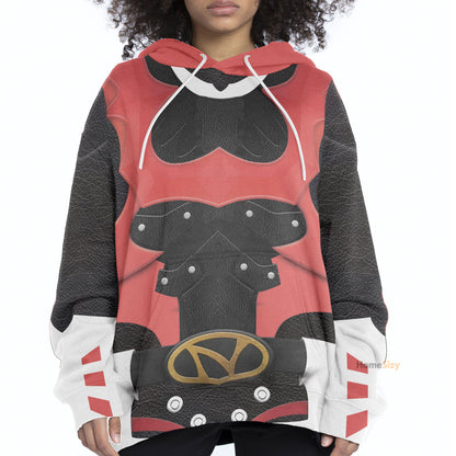 Psycho Rangers Red Psycho Custom Cosplay Costume Hoodie QT306172Hg