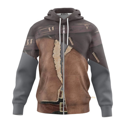 Custom Cosplay Costume Clint Eastwood Hoodie QT204221Hf