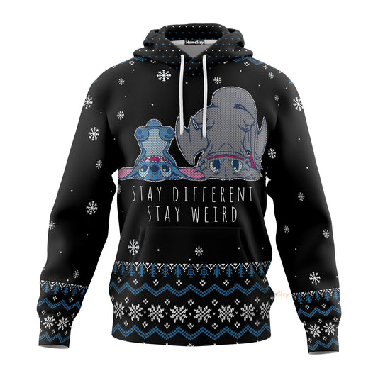 Stay Different Stay Weird Custom Hoodie QT305487Hf